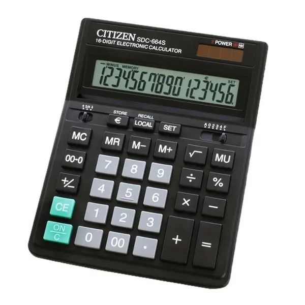 ماشین حساب سیتی زن مدل SDC-664S
