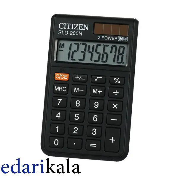 ماشین حساب سیتیزن مدل SLD-200N Citizen SLD-200N Calculator