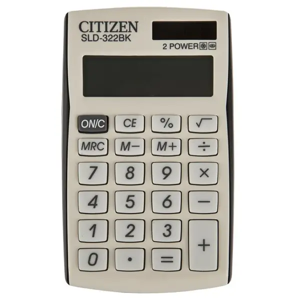 ماشین حساب سیتیزن مدل SLD-322BK Citizen SLD-322BK Calculator - 5