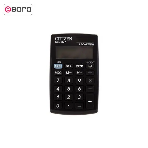 ماشین حساب سیتیزن مدل SLD-377 Citizen SLD-377 Calculator - 4