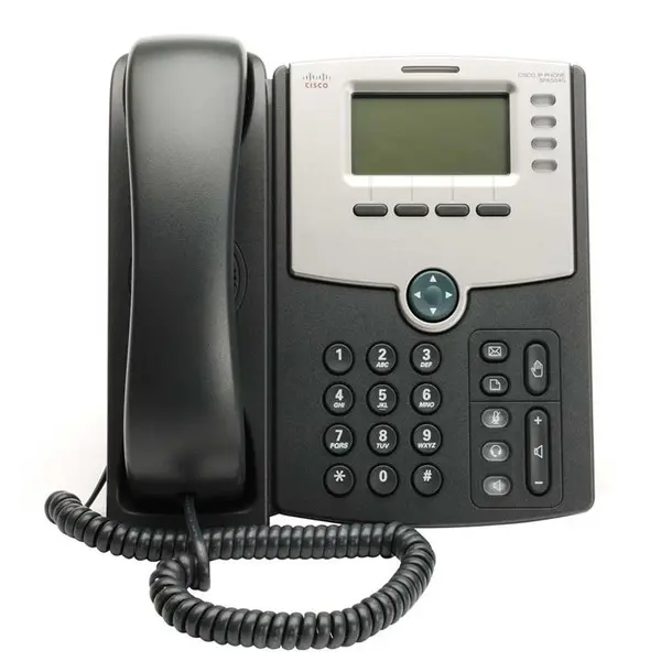 تلفن تحت شبکه سیسکو مدل SPA 504 Cisco SPA 504 IP PHONE - 5