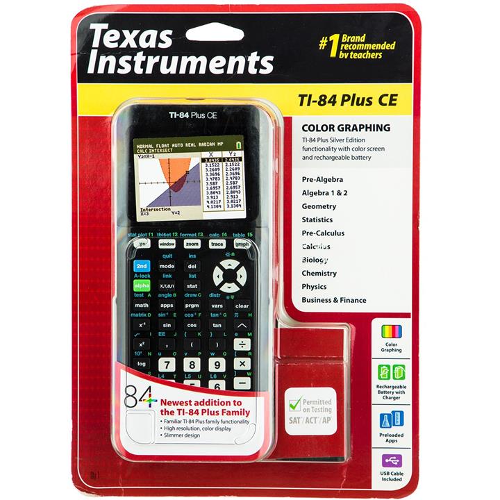 Texas Instruments TI-84 Plus CE Calculator