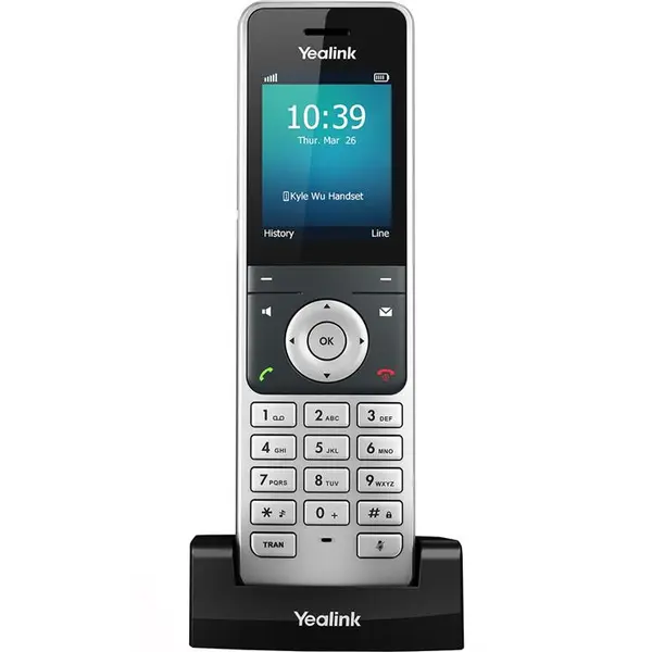 گوشی اضافه تلفن تحت شبکه یالینک مدل W56H Yealink W56H IP Phone Additional Handset - 5