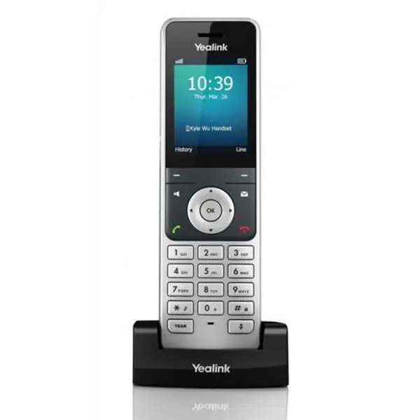 گوشی اضافه تلفن تحت شبکه یالینک مدل W56H Yealink W56H IP Phone Additional Handset - 3