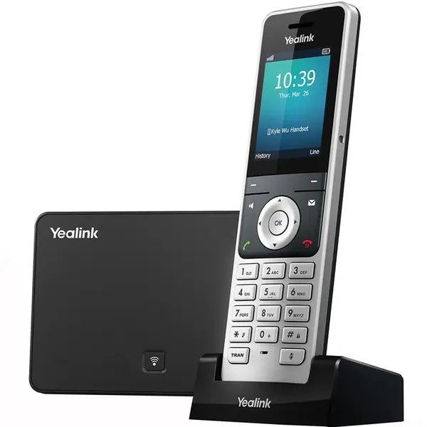 تلفن تحت شبکه بی سیم یالینک مدل W56P Yealink W56P Wireless IP Phone - 4