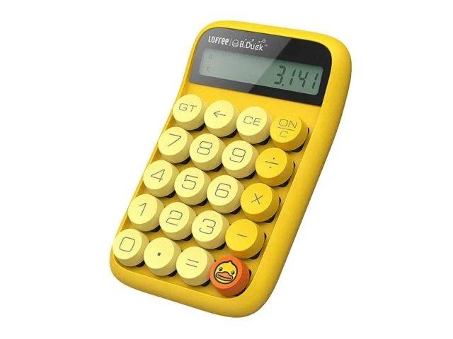 ماشین حساب فانتزی شیائومی Xiaomi Lofree Duck Calculator EH113P