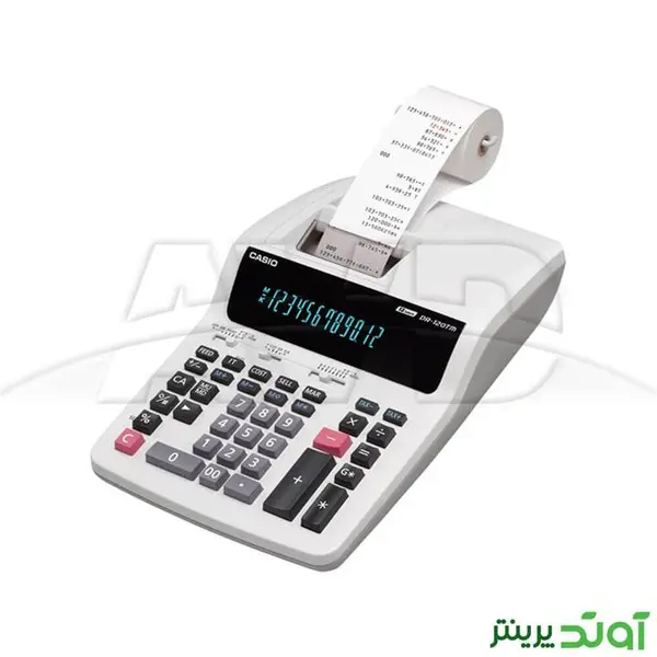ماشین حساب رومیزی کاسیو مدل دی آر 120 تی ام Casio DR-120TM Printing Calculator