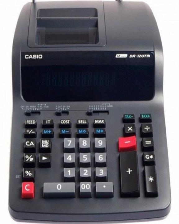Casio DR-120TM Printing Calculator