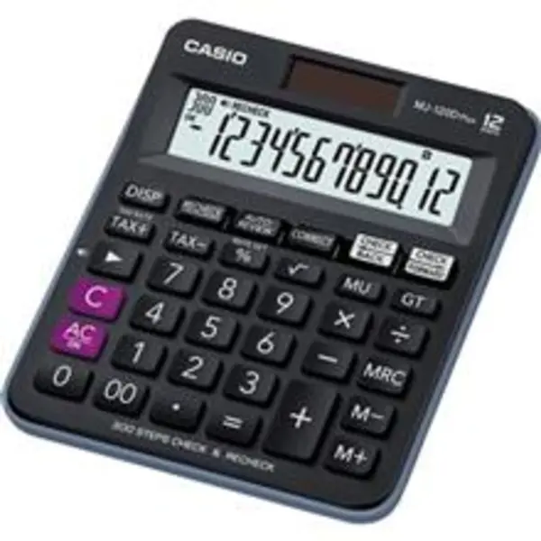 ماشین حساب کاسیو مدل 120D Plus CASIO MJ-120D Plus Calculator - 5