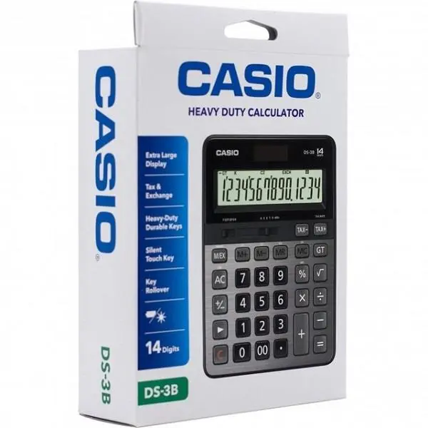 ماشین حساب رومیزی کاسیو دی اس 3 بی Casio DS-3B Desktop Calculator