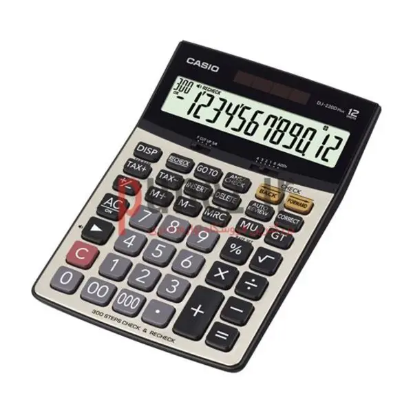 ماشین حساب کاسیو مدل Casio DJ-220D Plus - 3