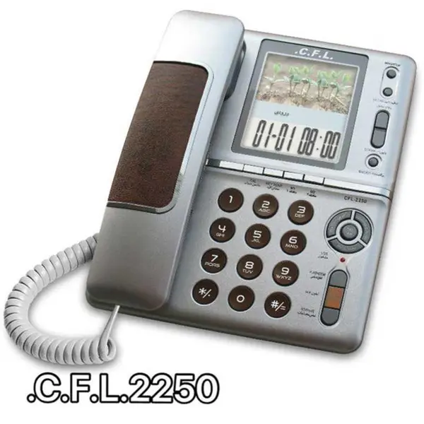 تلفن رومیزی سی اف ال CFL 2250 C.F.L 2250 Corded Telephone