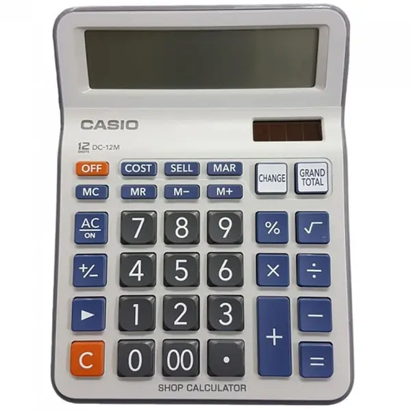 ماشین حساب کاسیو مدل DC-12M Casio DC-12M Calculator - 5