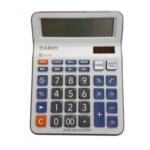 ماشین حساب کاسیو مدل DC-12M Casio DC-12M Calculator