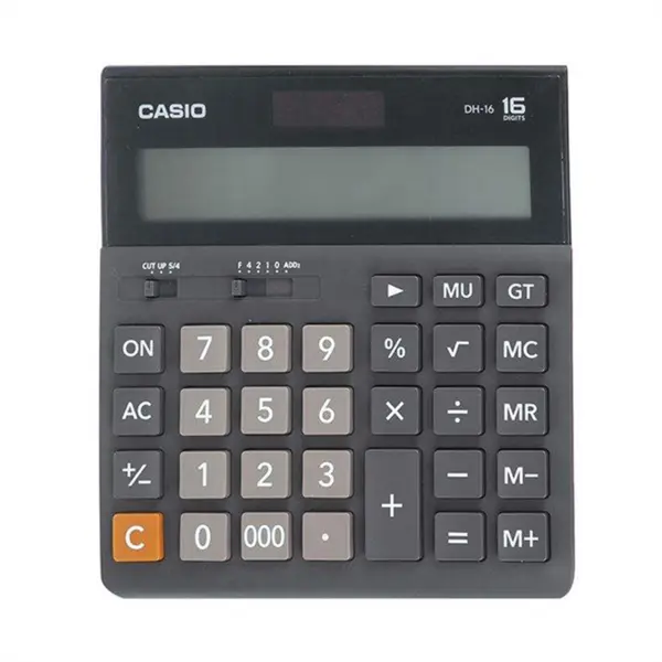 ماشین حساب کاسیو مدل DH-16-BK - 2