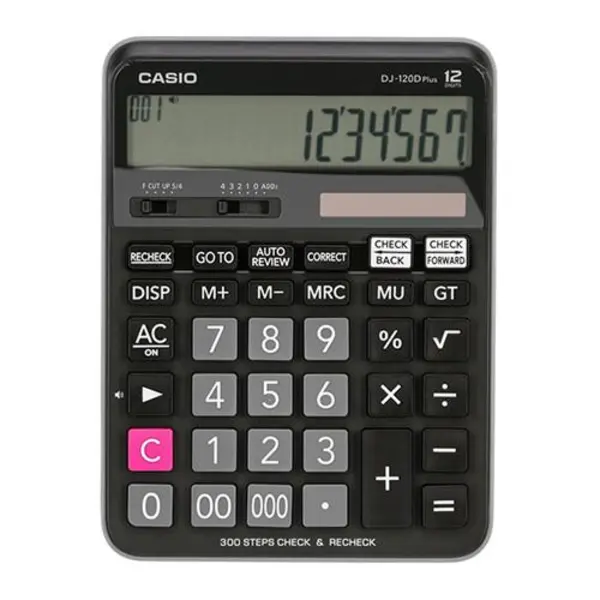 ماشین حساب کاسیو مدل DJ-120D Plus CASIO DJ-120D Plus Calculator