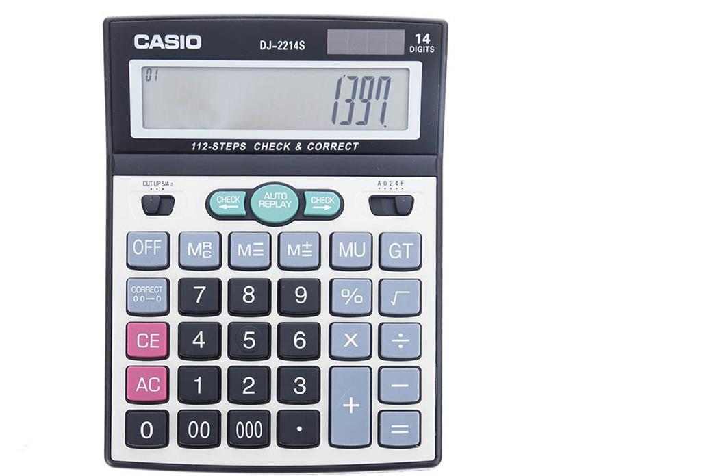 CASIO DJ-2214S Calculator