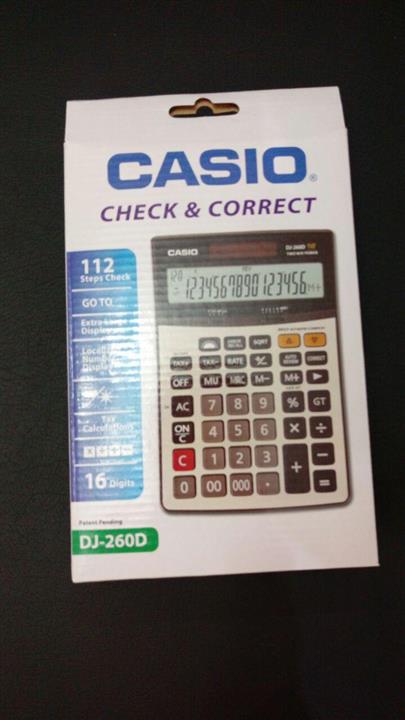 Casio DJ-260D Calculator
