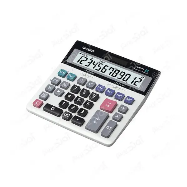 ماشین حساب کاسیو DS-120TV Casio DS-120TV Calculator