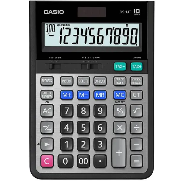 ماشین حساب کاسیو مدل DS-1JT Casio DS-1JT Calculator - 5