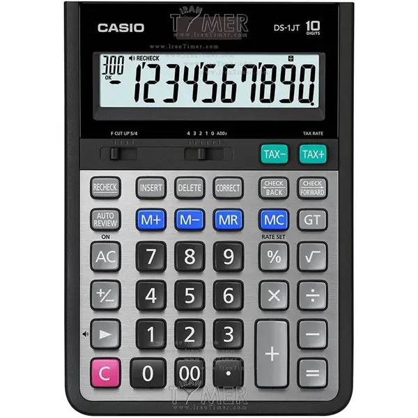 ماشین حساب کاسیو مدل DS-1JT Casio DS-1JT Calculator - 4