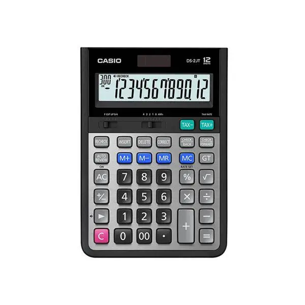 ماشین حساب کاسیو مدل DS-2JT Casio DS-2JT Calculator - 4