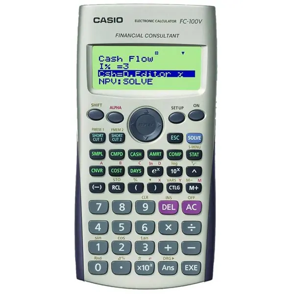 ماشین حساب کاسیو FC 100-V Casio FC-100 V Calculator - 3