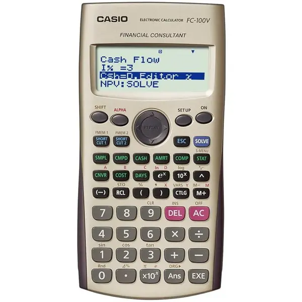 ماشین حساب کاسیو FC 100-V Casio FC-100 V Calculator - 5