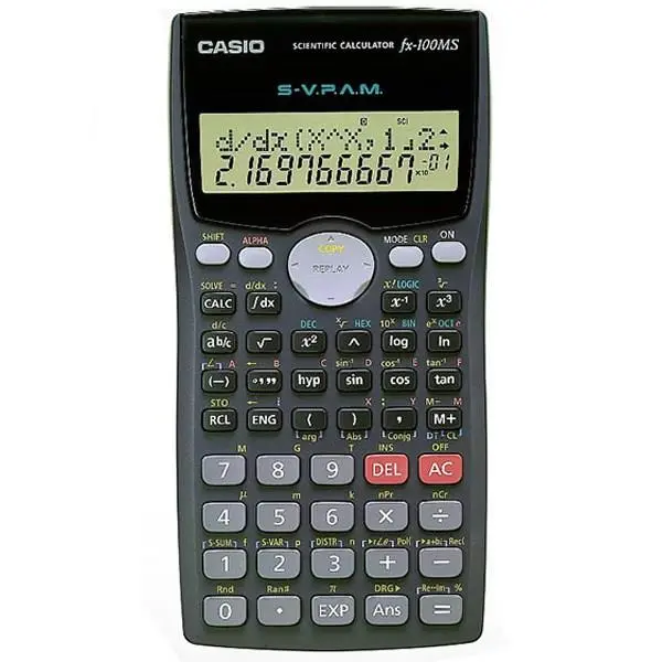 ماشین حساب کاسیو FX-100-MS Casio-FX-100-MS Calculator