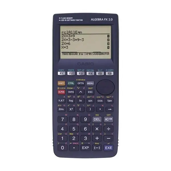 ماشین حساب کاسیو الجبرا FX2.0 PLUS Casio ALGEBRA FX2.0 PLUS - 2