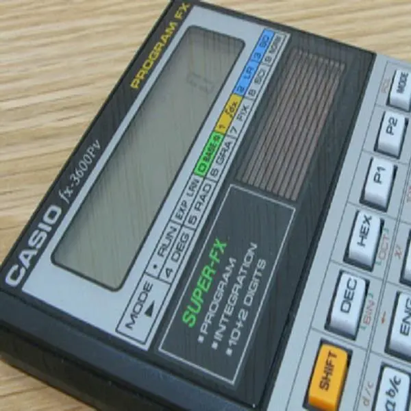 ماشین حساب کاسیو ژاپن مدل fx-3600Pv Casio fx-3600Pv Japan Calculator - 2