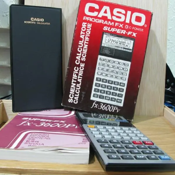 ماشین حساب کاسیو ژاپن مدل fx-3600Pv Casio fx-3600Pv Japan Calculator - 3