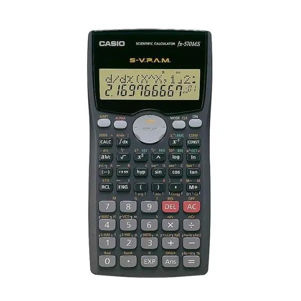 ماشین حساب کاسیو FX-570-MS Casio FX-570 MS Calculator Casio FX-570MS Calculator