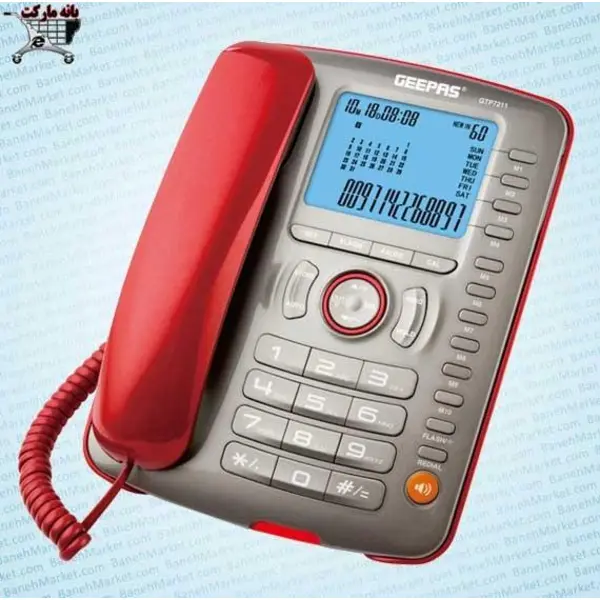 دستگاه تلفن ثابت جیپاس GEEPAS TELEPHONE GTP7211