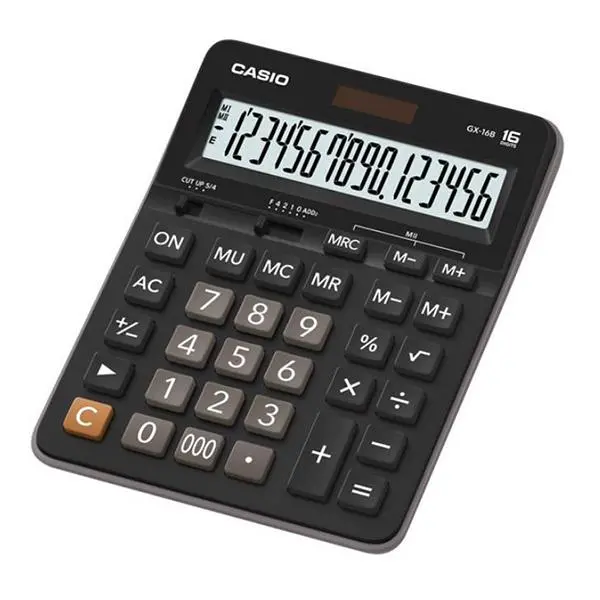 ماشین حساب کاسیو مدل GX-16B CASIO GX-16B Calculator