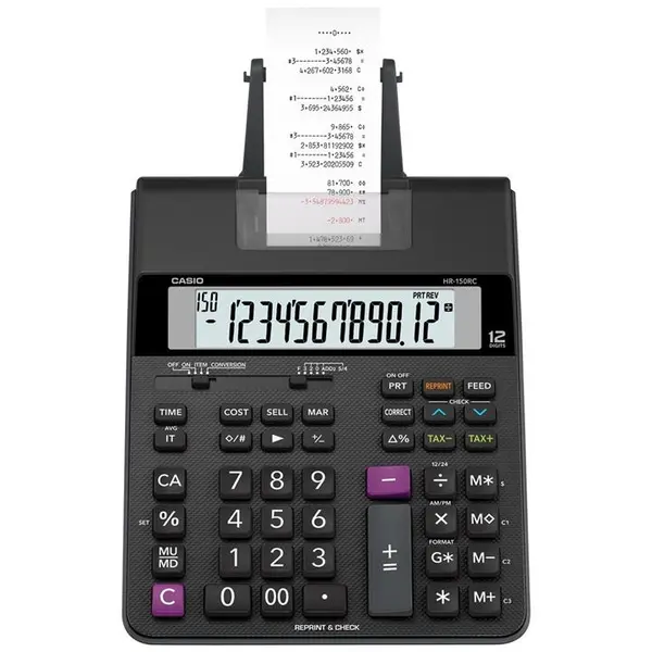 ماشین حساب کاسیو مدل HR-150RC Casio HR-150RC Calculator - 4
