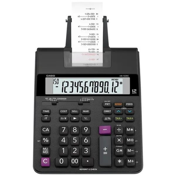 ماشین حساب کاسیو مدل HR-150RC Casio HR-150RC Calculator - 5
