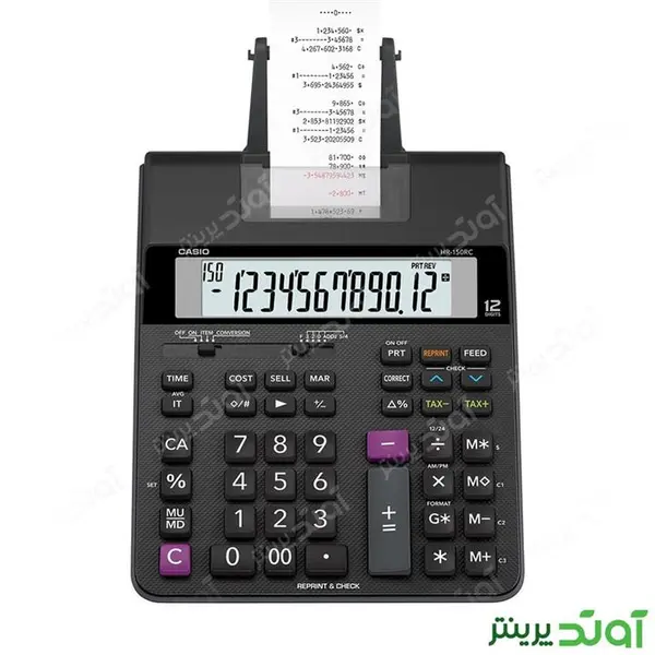 ماشین حساب کاسیو مدل HR-150RC Casio HR-150RC Calculator - 2