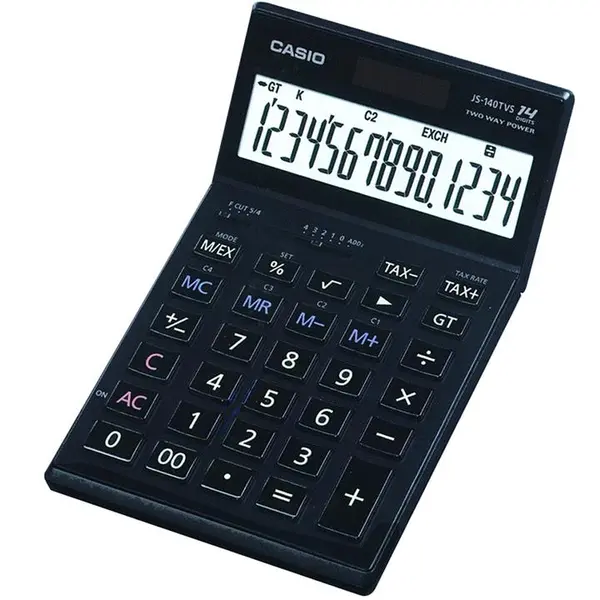 ماشین حساب کاسیو مدل JS-140TVS Casio JS-140TVS Calculator - 5