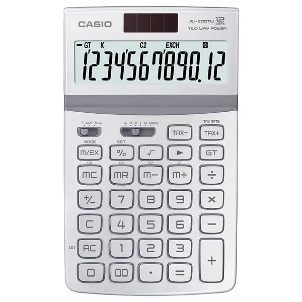 ماشین حساب کاسیو JW-200tw Casio JW-200tw Calculator