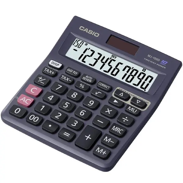 ماشین حساب کاسیو مدل MJ-100D Plus CASIO MJ-100D Plus Calculator - 5