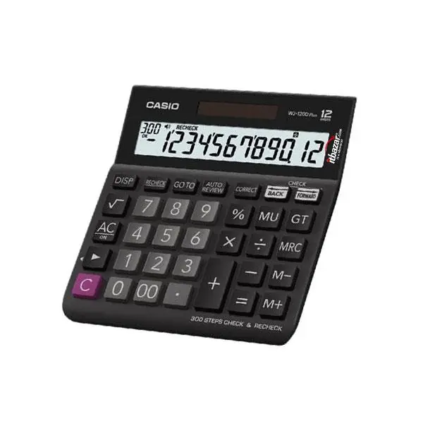 ماشین حساب کاسیو مدل WJ-120D Plus CASIO WJ-120D Plus Calculator - 2