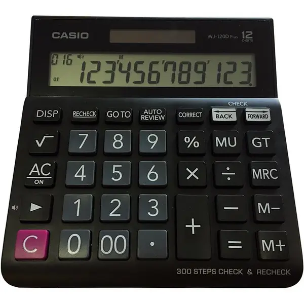 ماشین حساب کاسیو مدل WJ-120D Plus CASIO WJ-120D Plus Calculator - 3