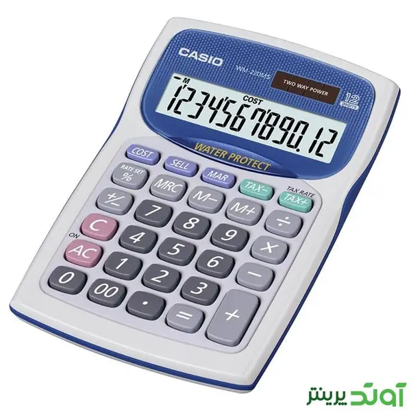 ماشین حساب کاسیو مدل WM-220MS Casio WM-220MS Calculator - 4