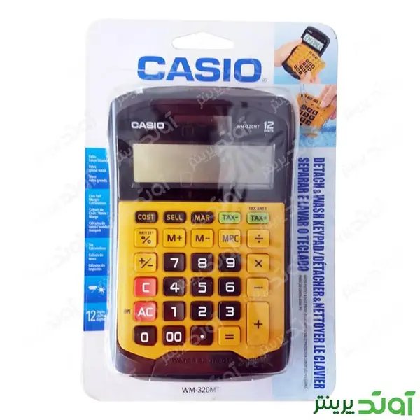ماشین حساب کاسیو مدل WM-320MT CASIO WM-320MT Calculator