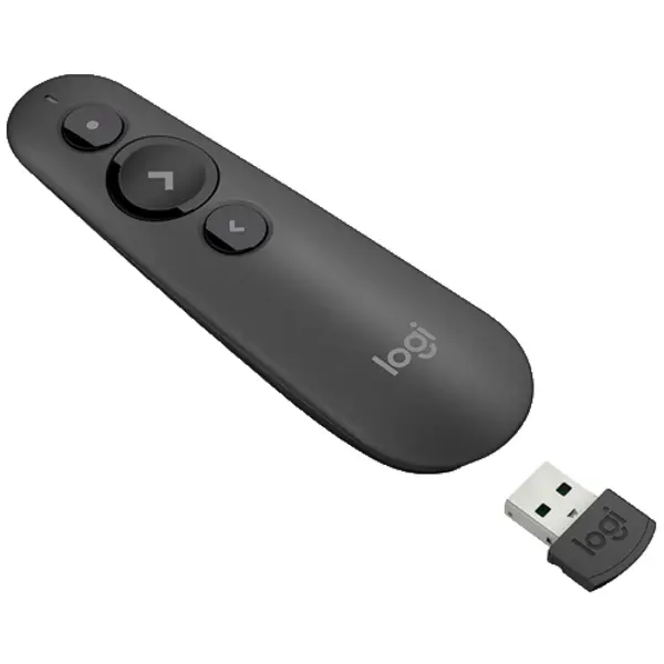 پرزنتر بیسیم لاجیتک مدل آر 500 Logitech R500 Laser Presentation Remote Presenter