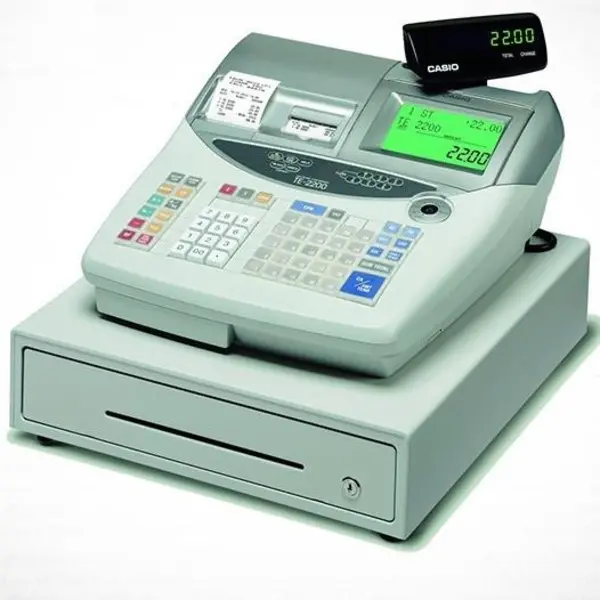 صندوق فروشگاهی کاسیو TE-2200 Casio TE-2200 Cash Register
