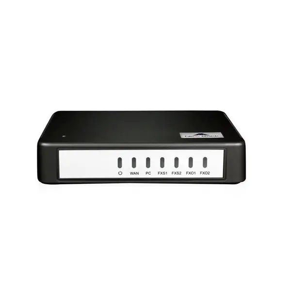گیتوی ویپ نیوراک دارای 2 پورت FXS و 2 پورت اترنت HX402E newrock Newrock Voip gateway 2port Fxs HX402G