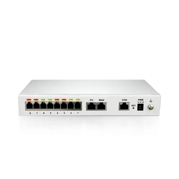 گیتوی ویپ نیوراک دارای 4 پورت FXO و 2 پورت اترنت HX440E newrock