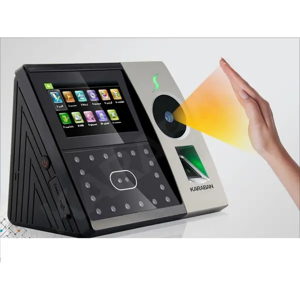 دستگاه حضور غیاب تشخیص کف دست و چهره کارابان مدل کی تی ای 950 پی Karaban KTA-950P Attendance Device